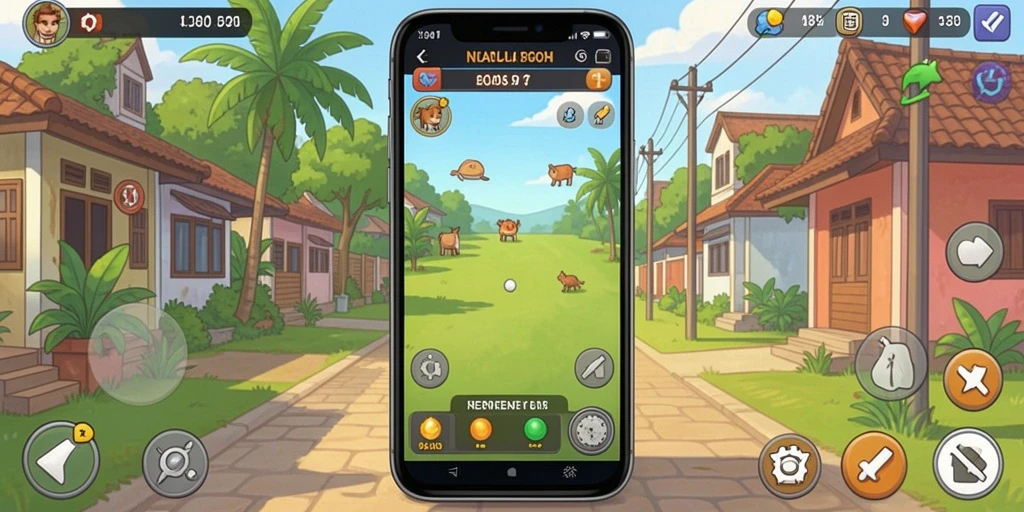 Fitur multiplayer untuk bermain bersama teman.