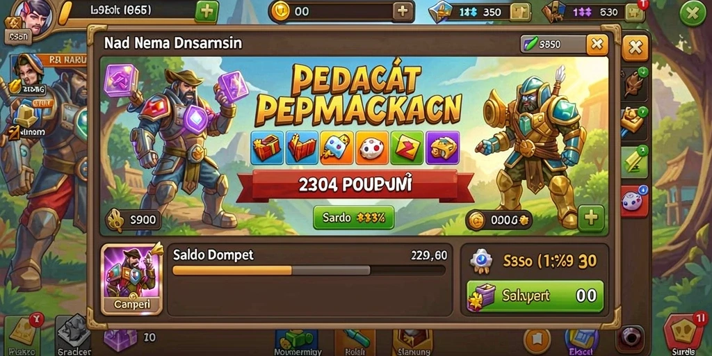 Karakter unik dengan kemampuan spesial.