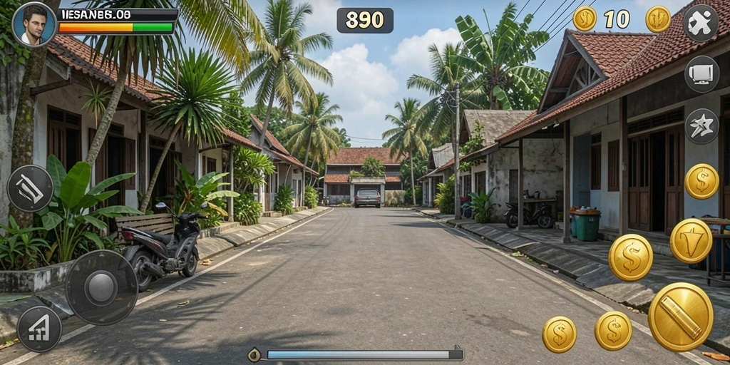 Mode permainan yang beragam dan menarik.