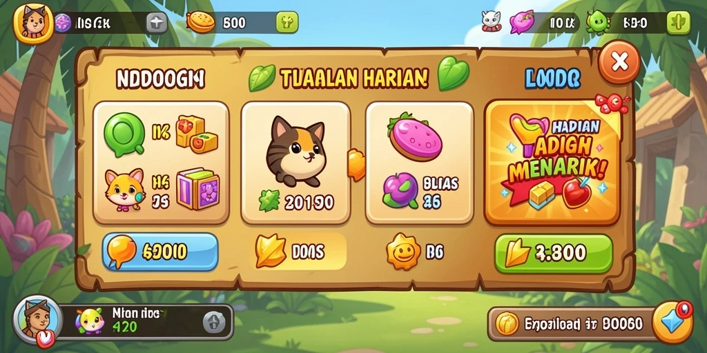 Level yang beragam dan menantang untuk dieksplorasi.