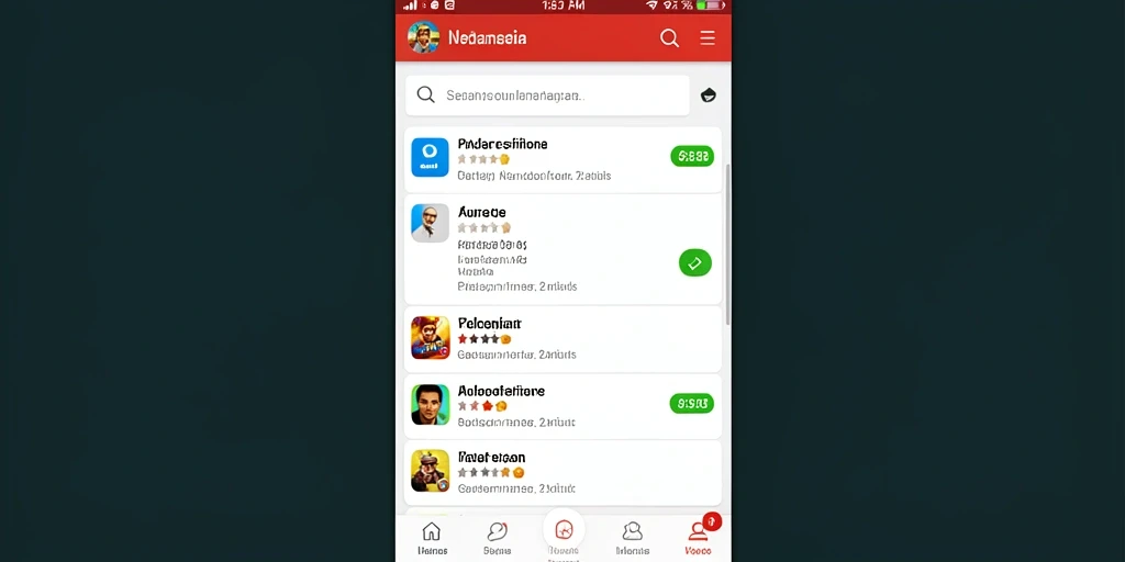 Fitur kompetisi multiplayer yang mendebarkan.