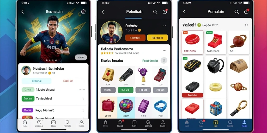 Fitur interaksi online dengan pemain lain.