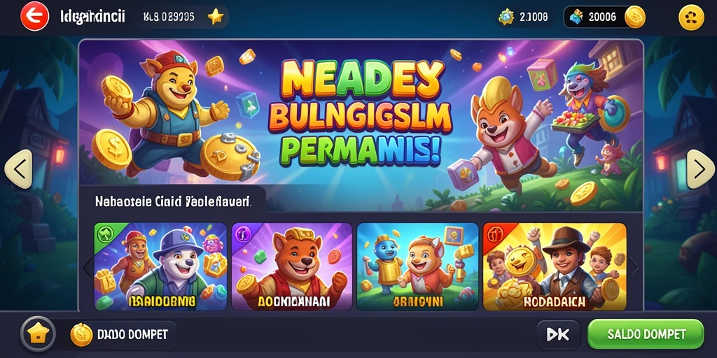 Tantangan level yang seru dan menguji strategi.