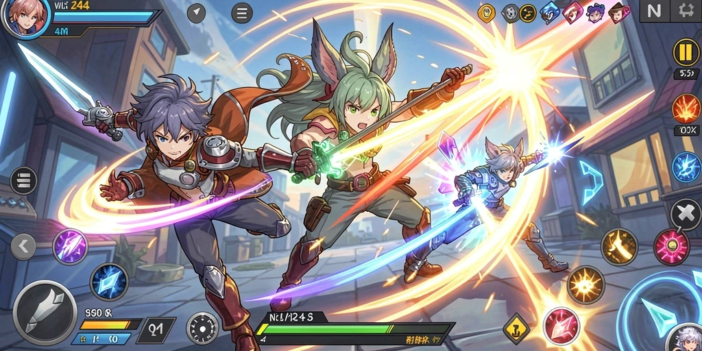 Fitur multiplayer yang memudahkan bermain bersama teman.