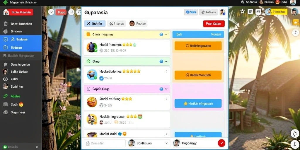 Mode multiplayer yang seru dan menantang.