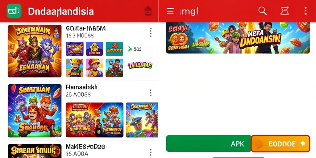 Fitur interaksi sosial yang menghibur dan kompetitif.