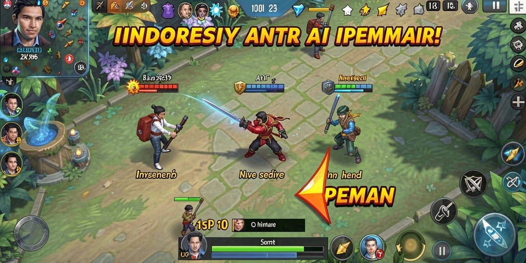 Fitur multiplayer yang seru bersama teman.
