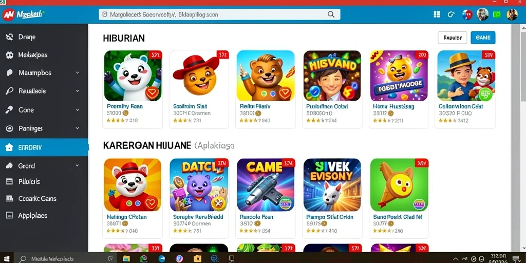 Gambaran fitur interaktif yang memudahkan navigasi dalam aplikasi.